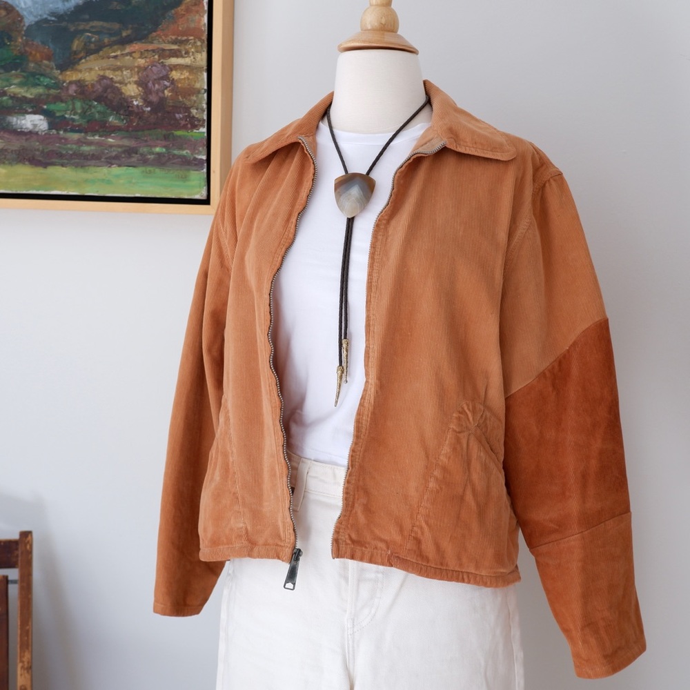 Older Brother Tile Patch Zip Jacket - Kakishibu